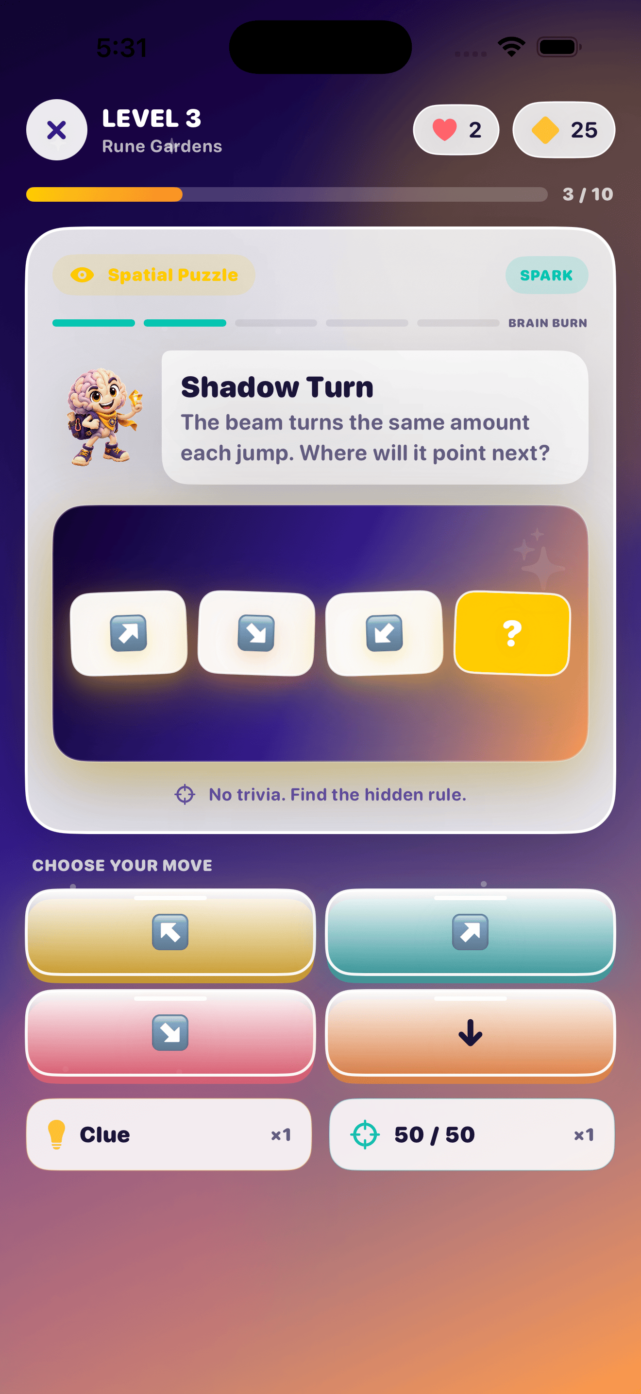 Puzzle Trail app screenshot